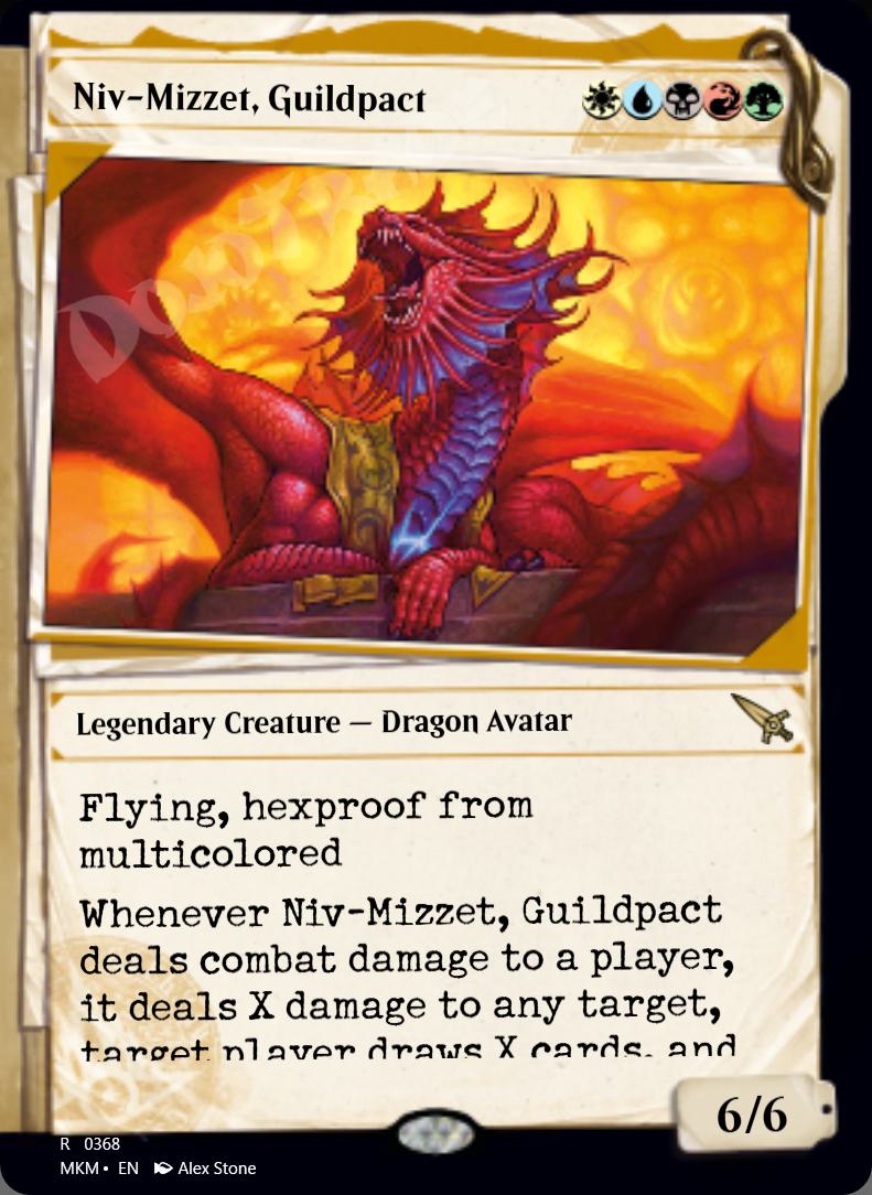 Niv-Mizzet, Guildpact (Dossier)