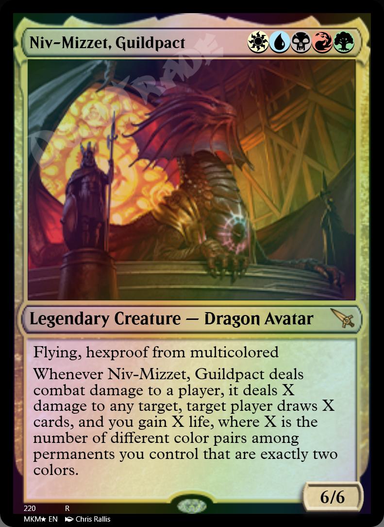 Niv-Mizzet, Guildpact FOIL