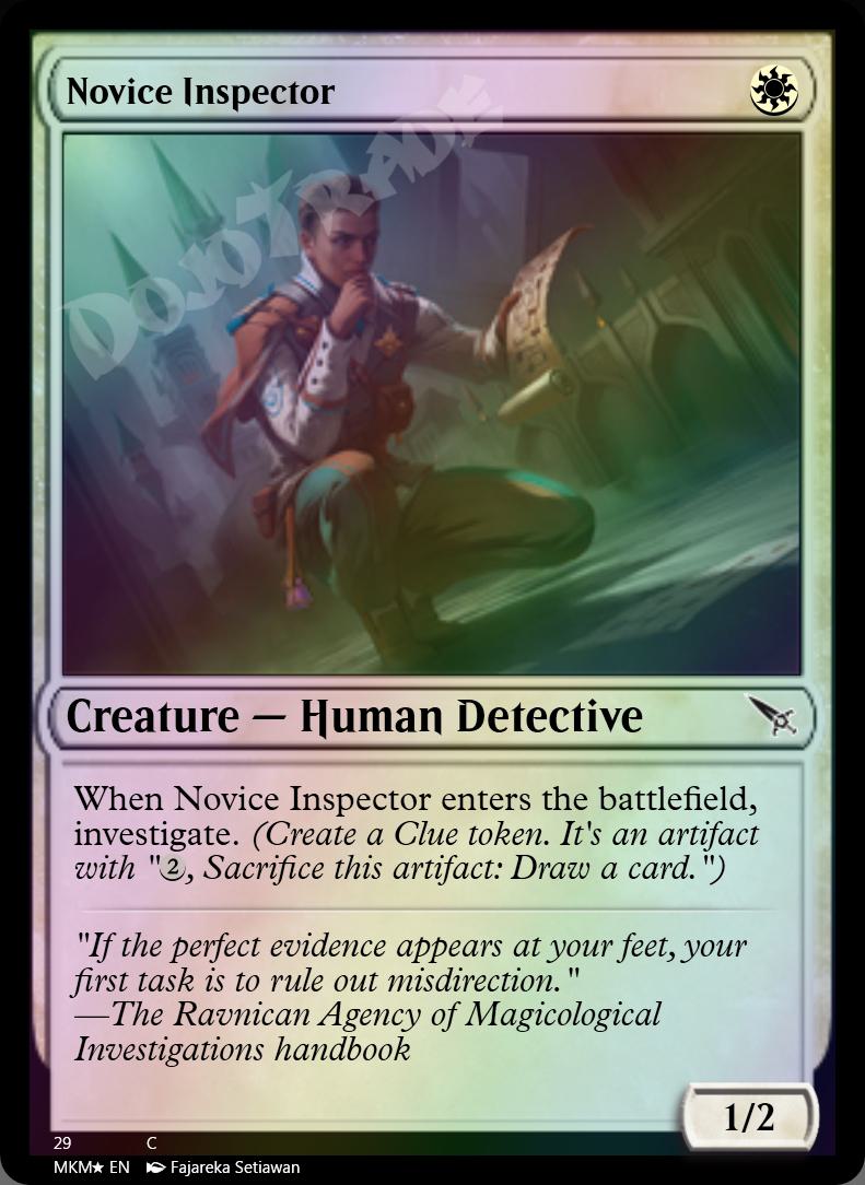 Novice Inspector FOIL