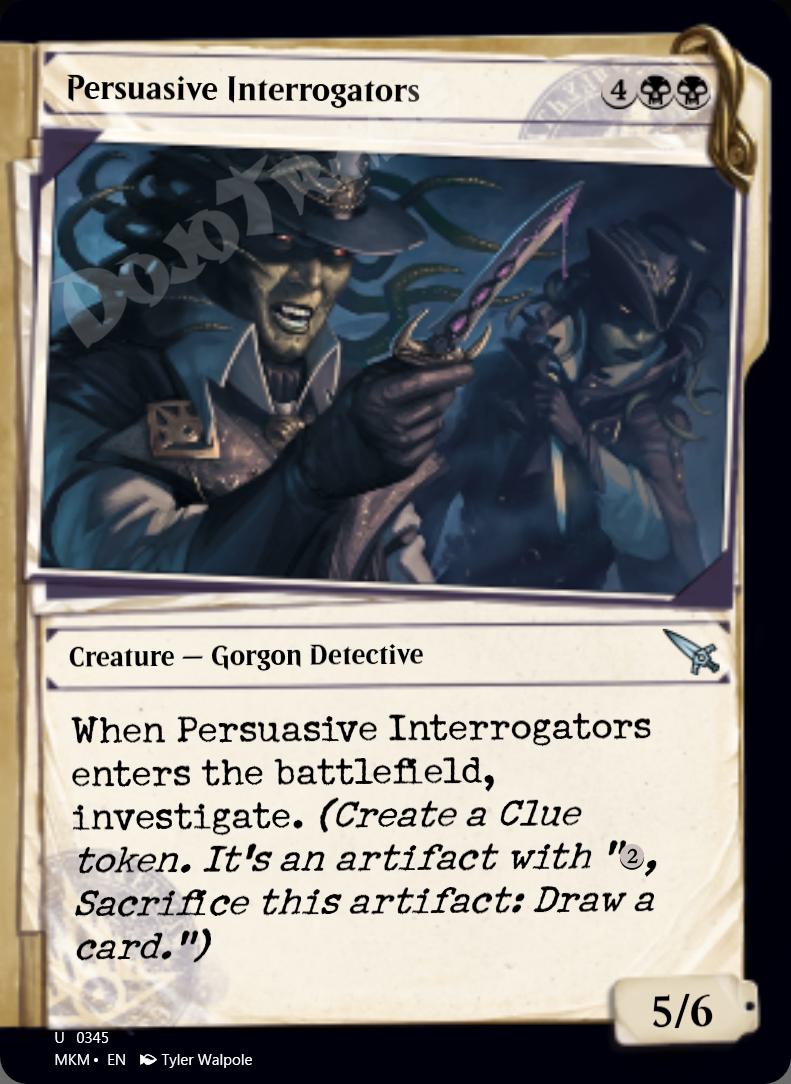 Persuasive Interrogators (Dossier)