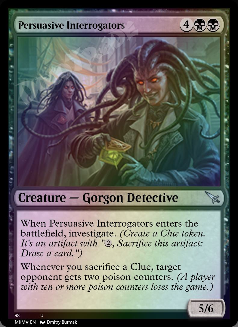 Persuasive Interrogators FOIL