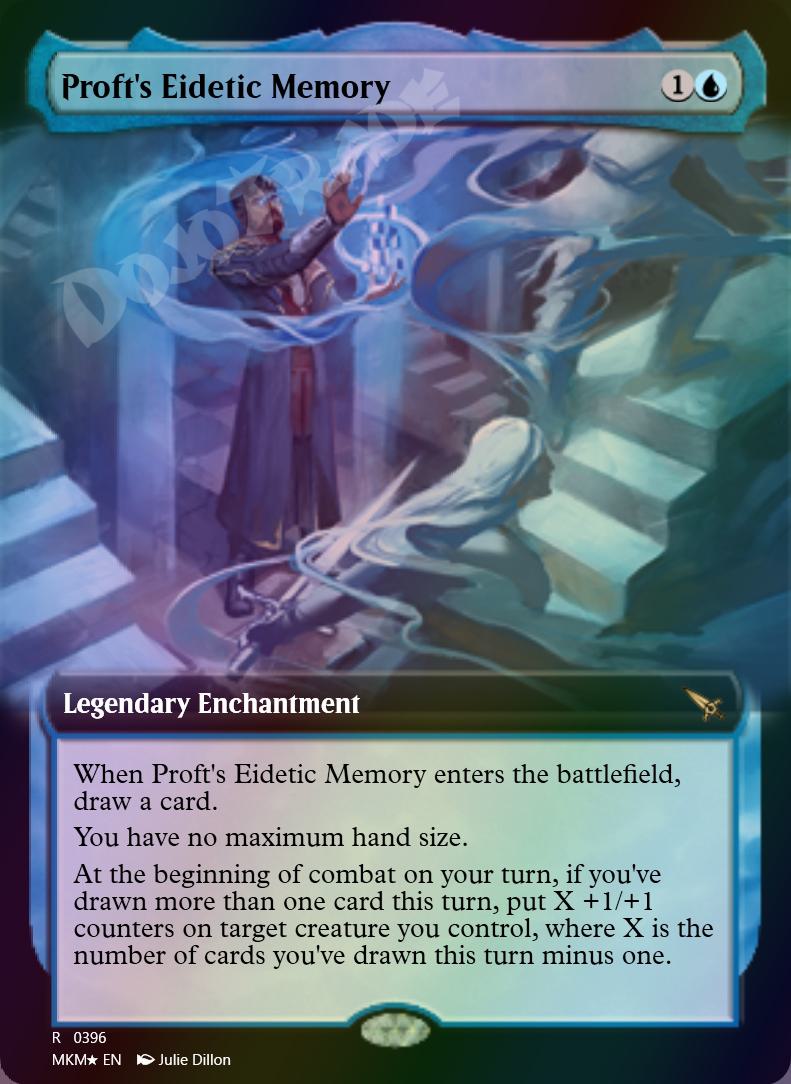 Proft's Eidetic Memory (Extended Art) FOIL