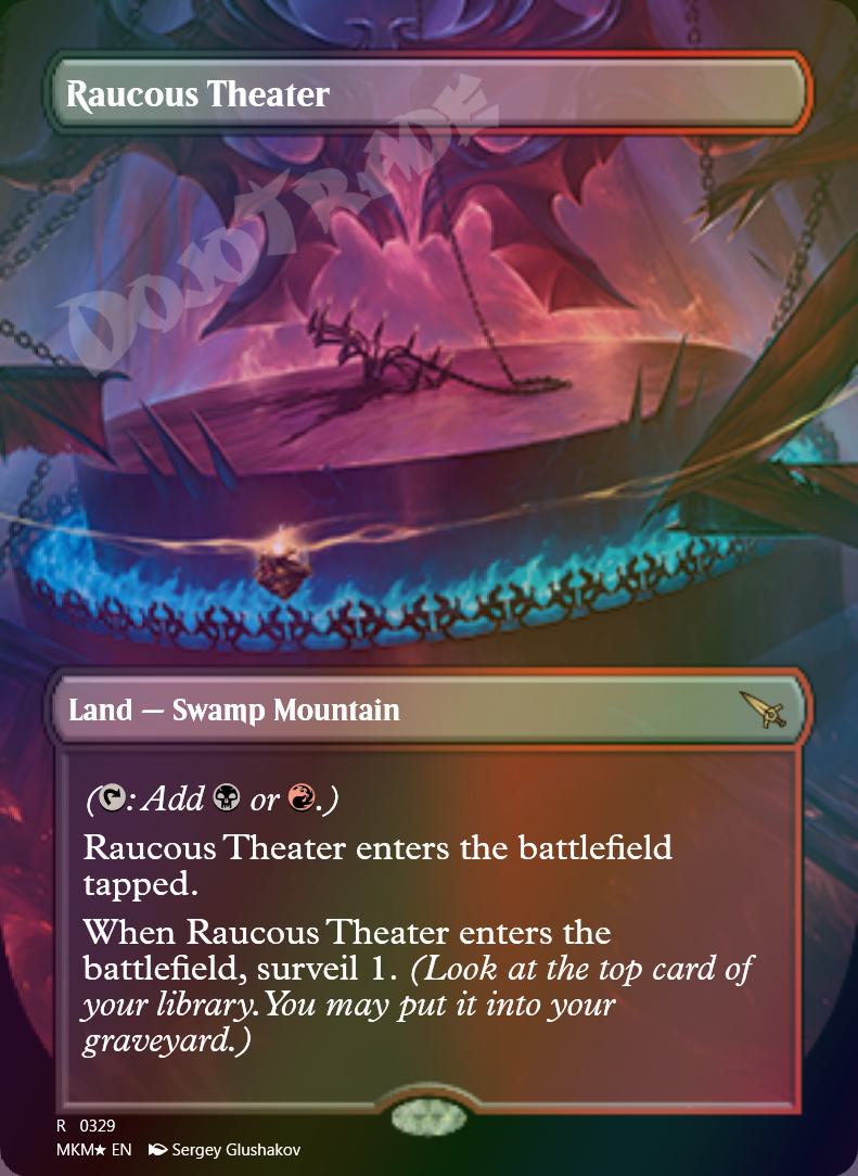 Raucous Theater (Borderless) FOIL