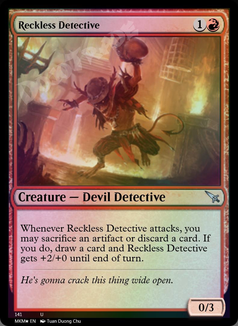 Reckless Detective FOIL