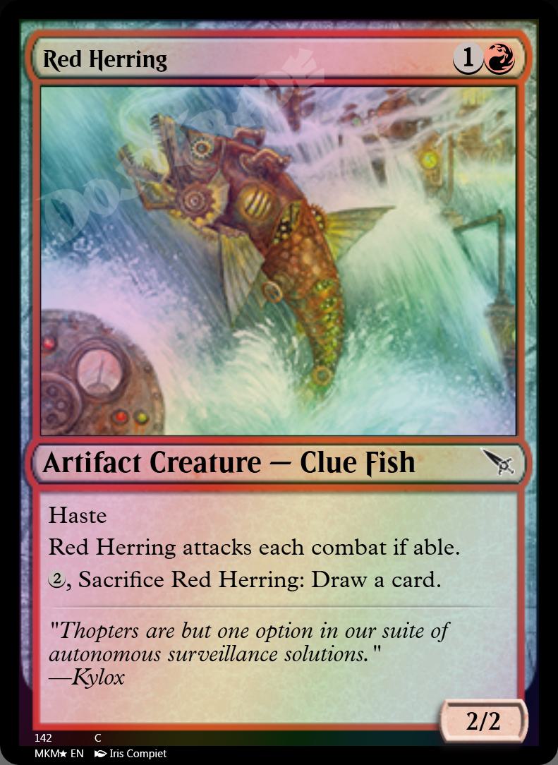 Red Herring FOIL