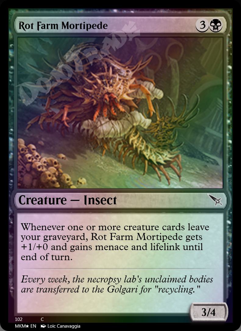 Rot Farm Mortipede FOIL