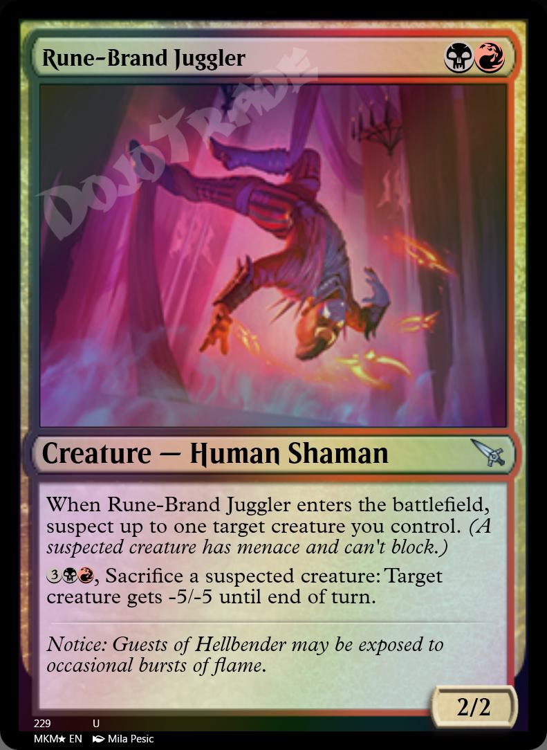 Rune-Brand Juggler FOIL