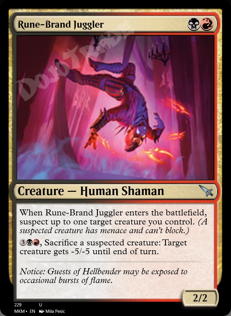 Rune-Brand Juggler