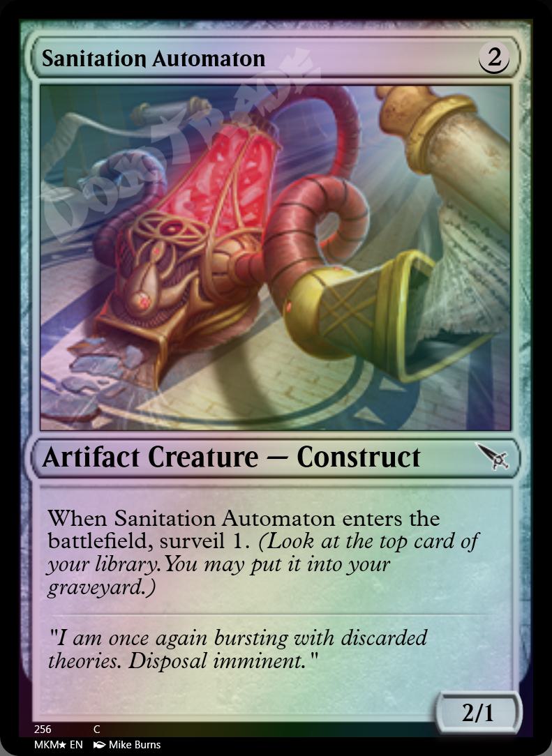 Sanitation Automaton FOIL