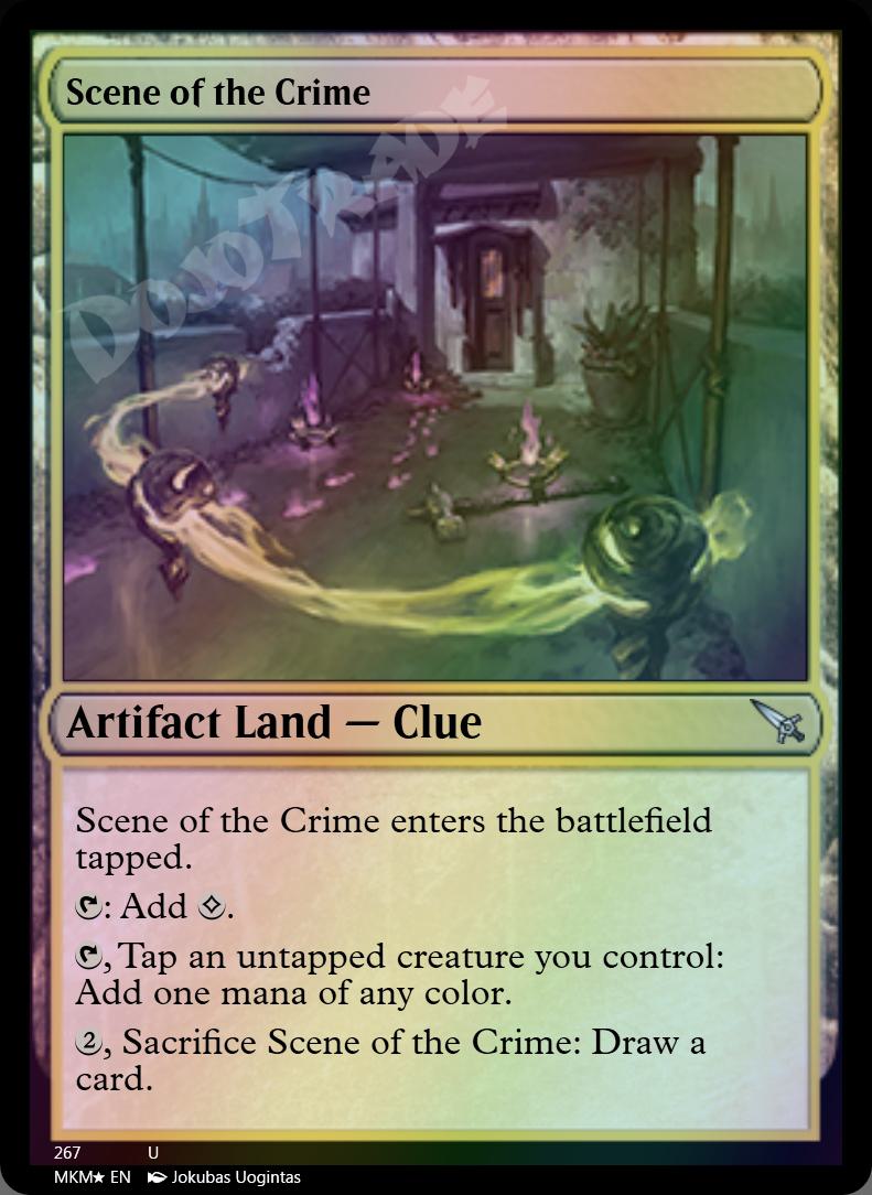 Scene of the Crime FOIL