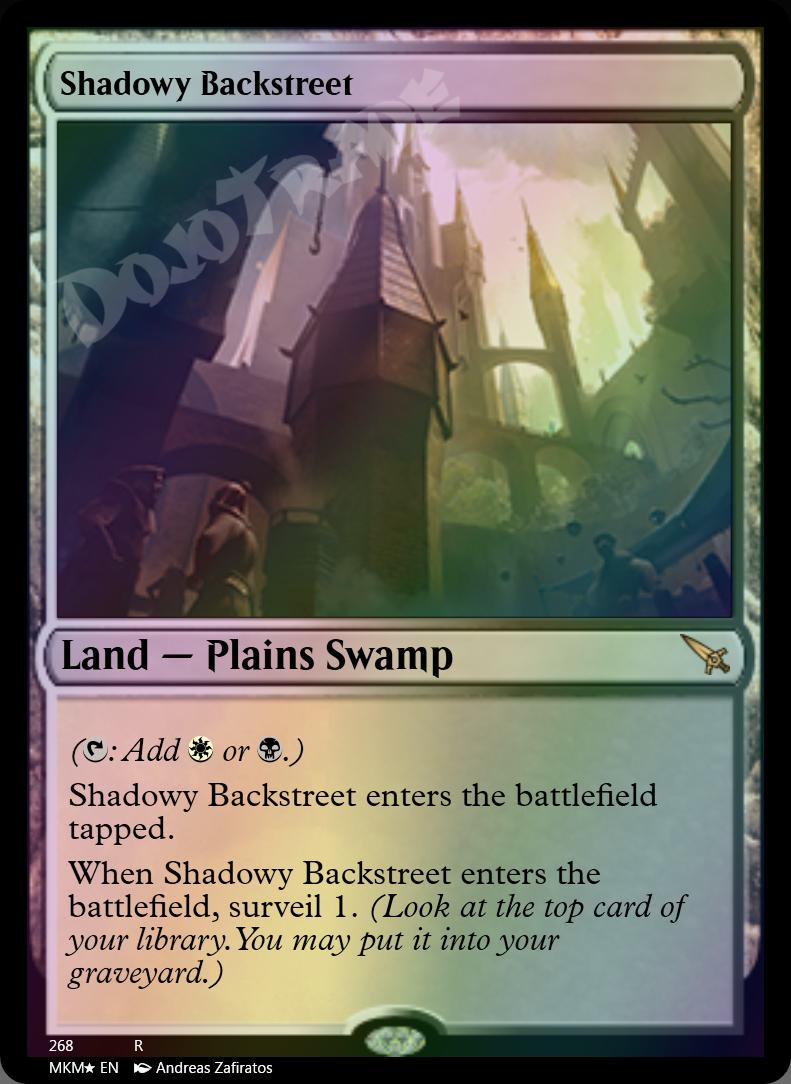 Shadowy Backstreet FOIL