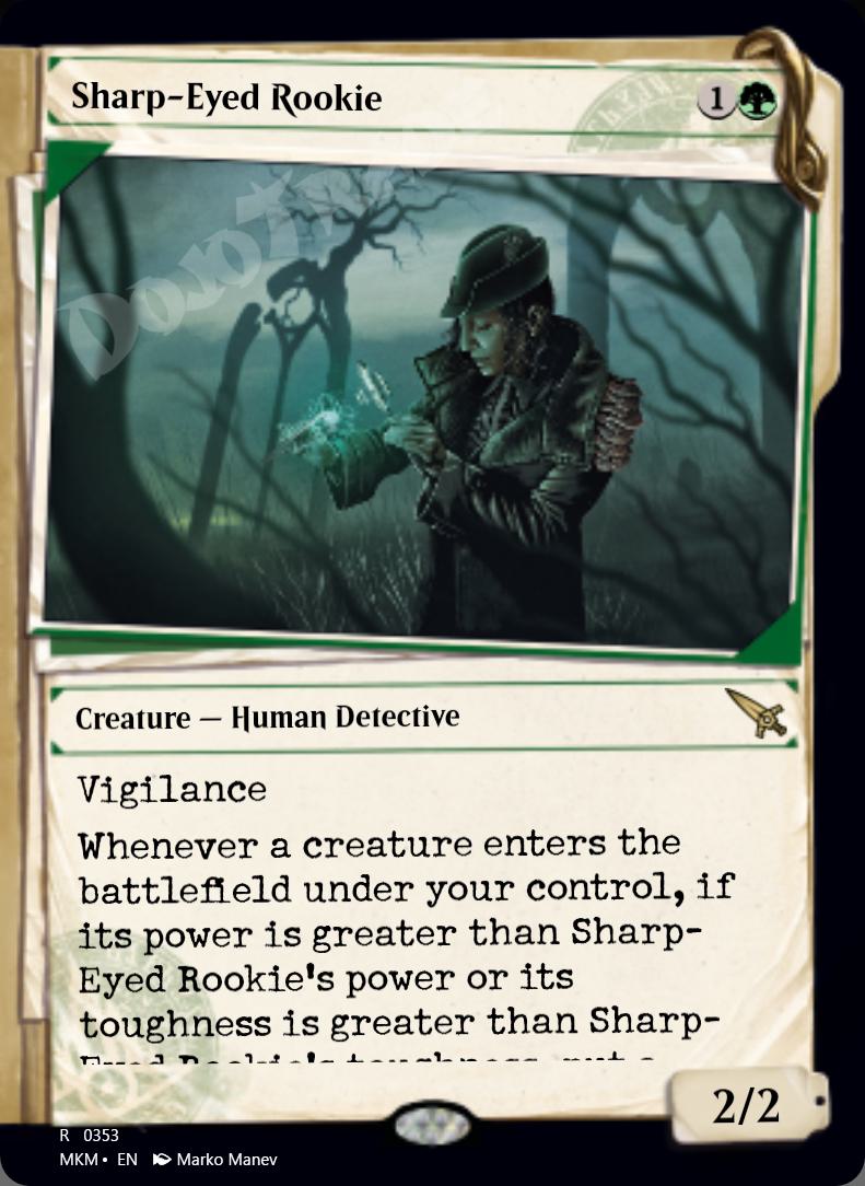 Sharp-Eyed Rookie (Dossier)