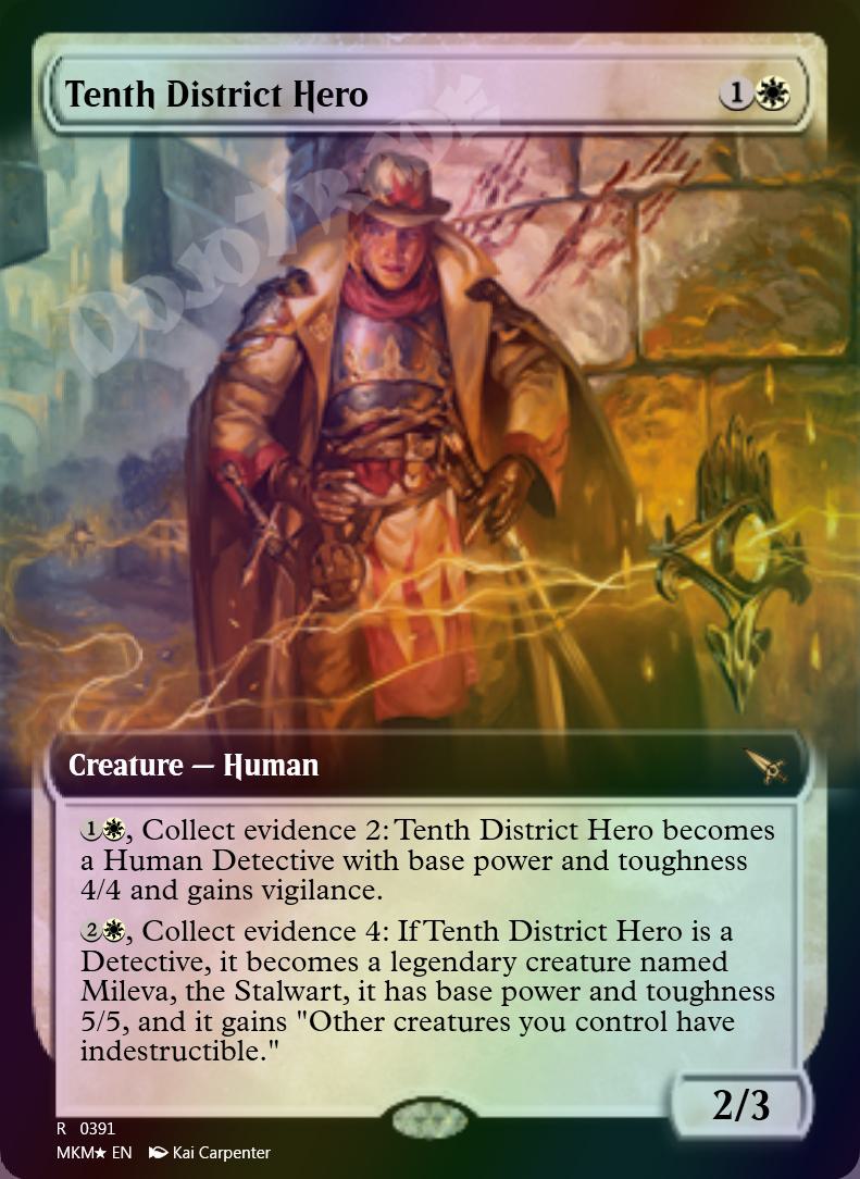 Tenth District Hero (Extended Art) FOIL