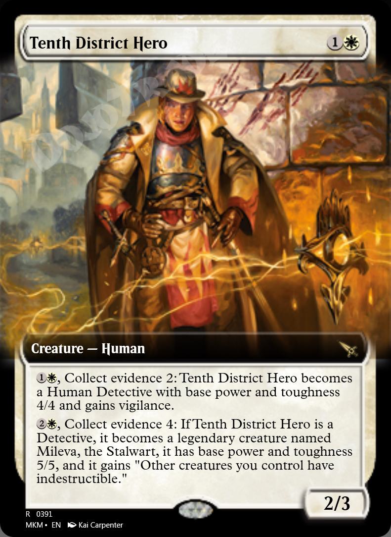 Tenth District Hero (Extended Art)