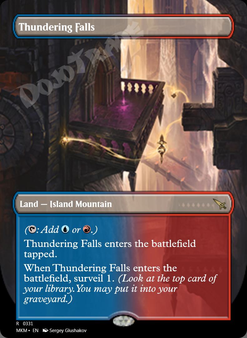 Thundering Falls (Borderless)