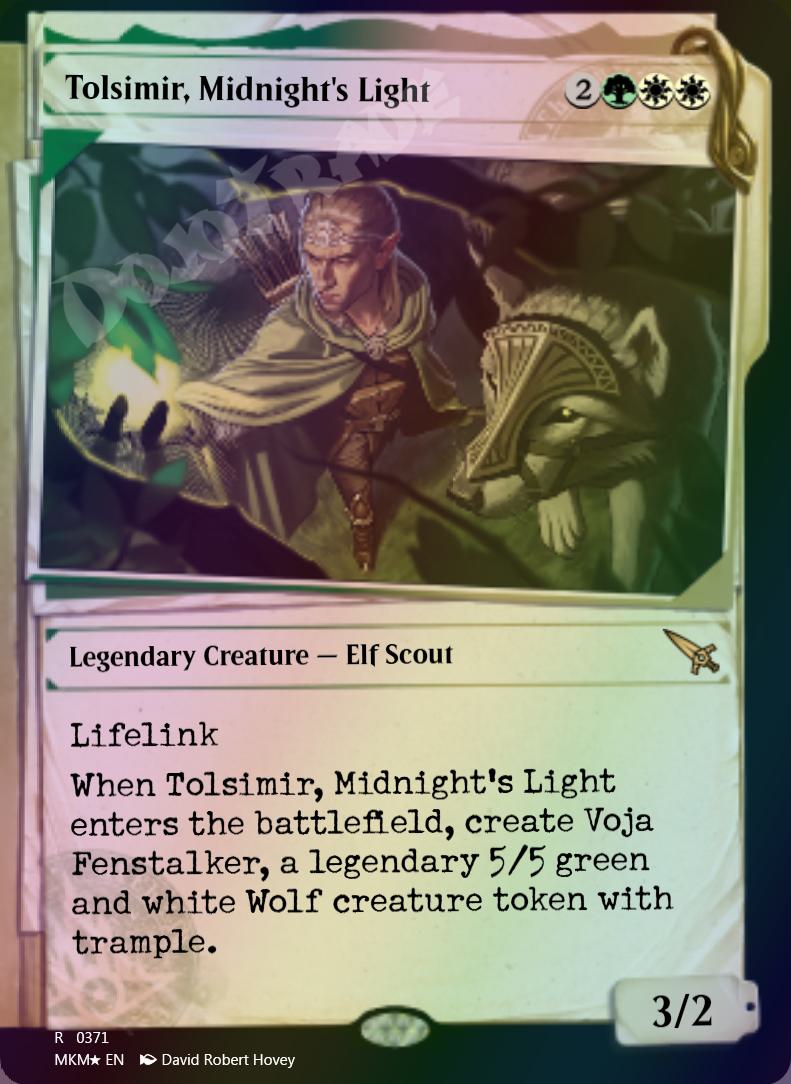 Tolsimir, Midnight's Light (Dossier) FOIL