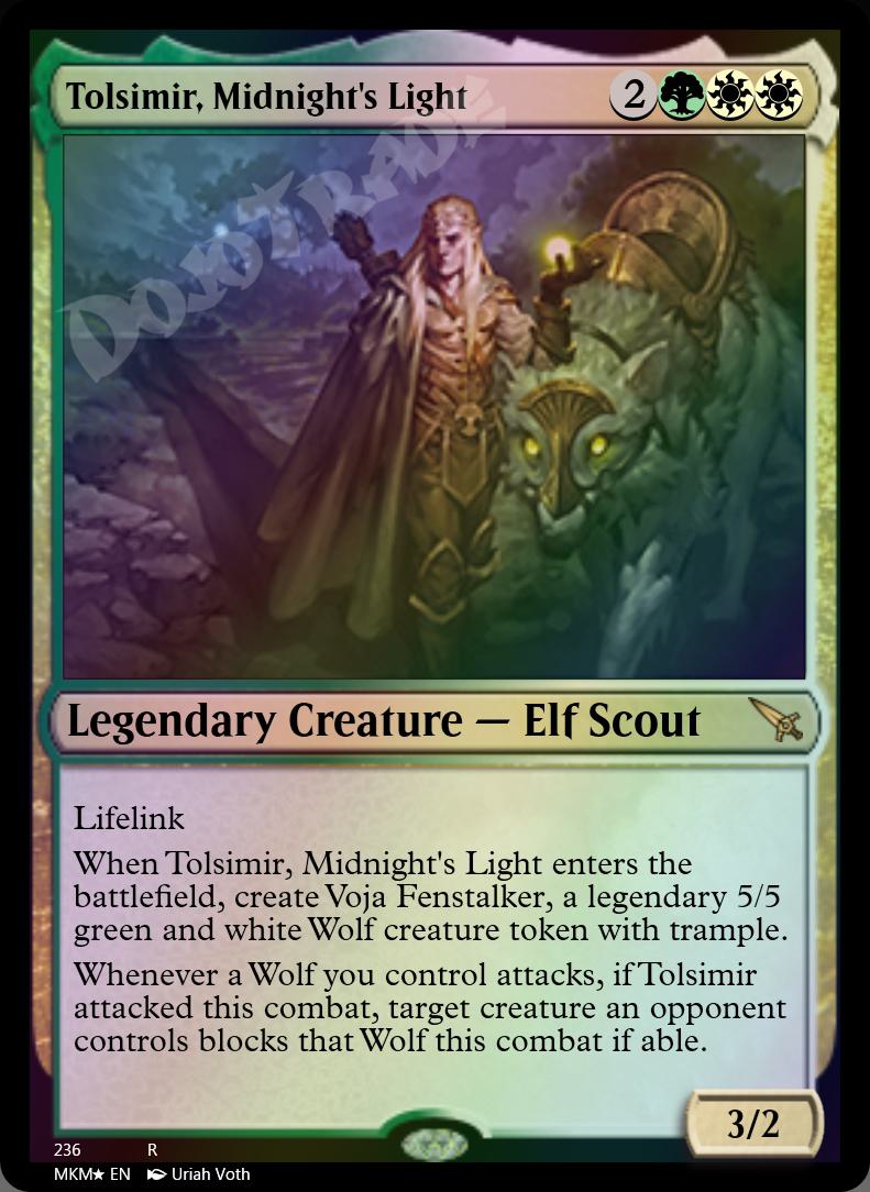 Tolsimir, Midnight's Light FOIL