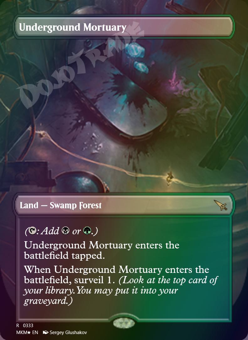 Underground Mortuary (Borderless) FOIL