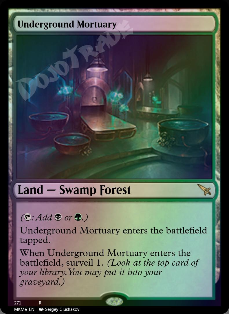 Underground Mortuary FOIL