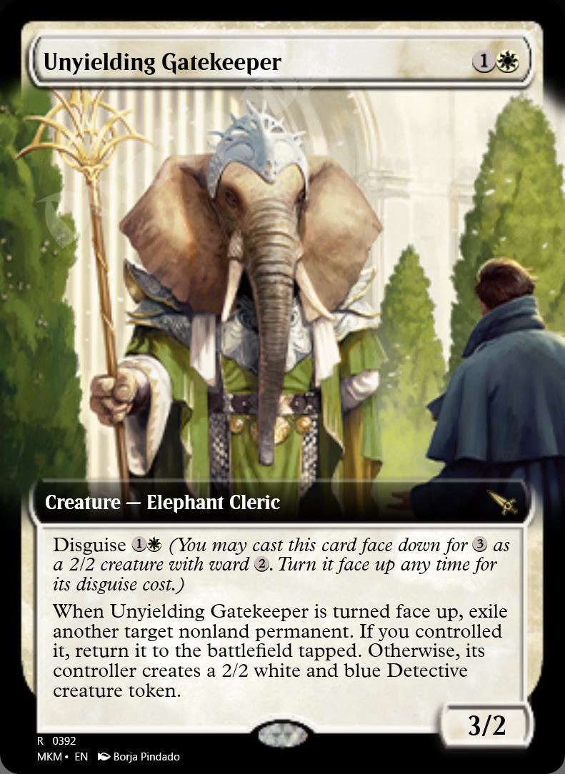 Unyielding Gatekeeper (Extended Art)