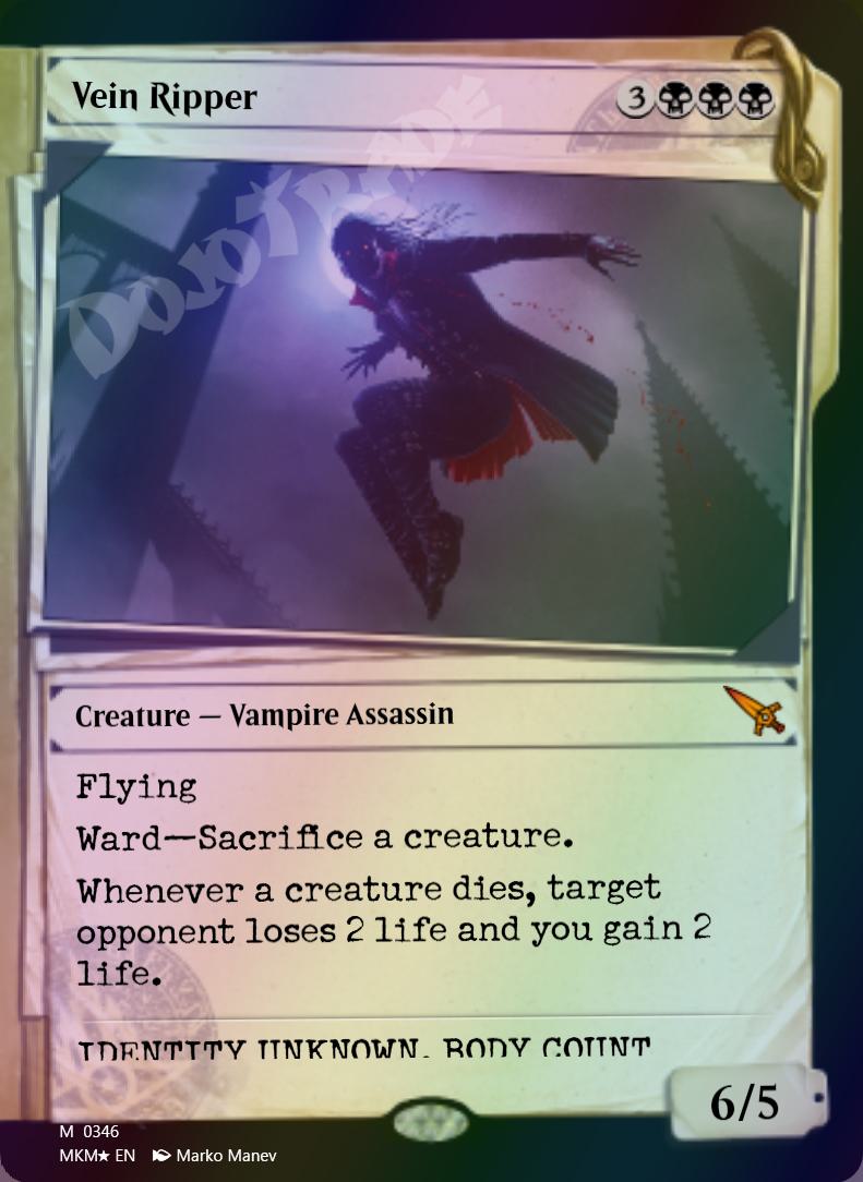 Vein Ripper (Dossier) FOIL