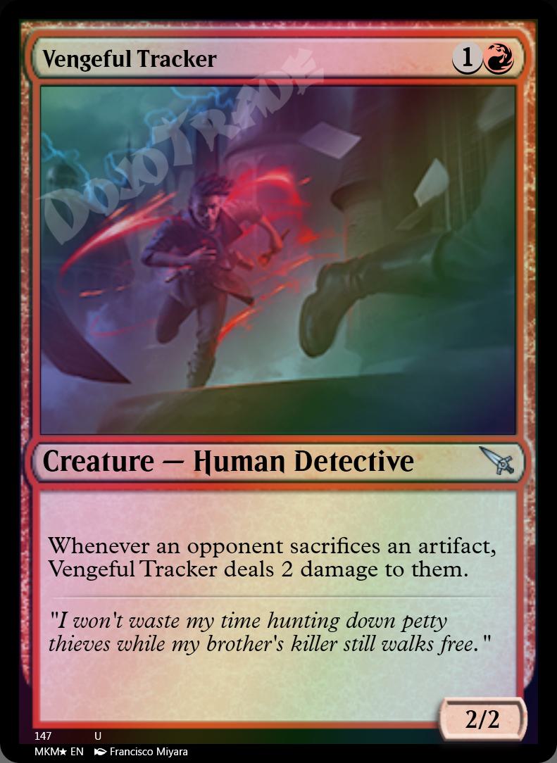 Vengeful Tracker FOIL