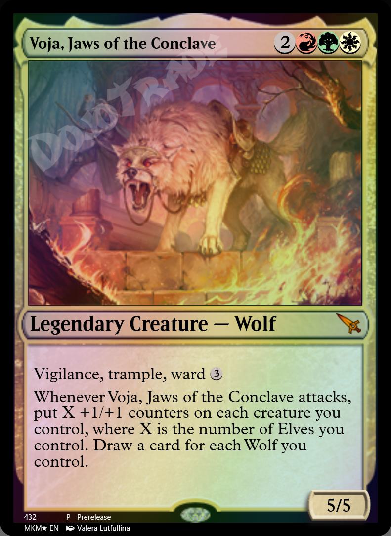 Voja, Jaws of the Conclave FOIL