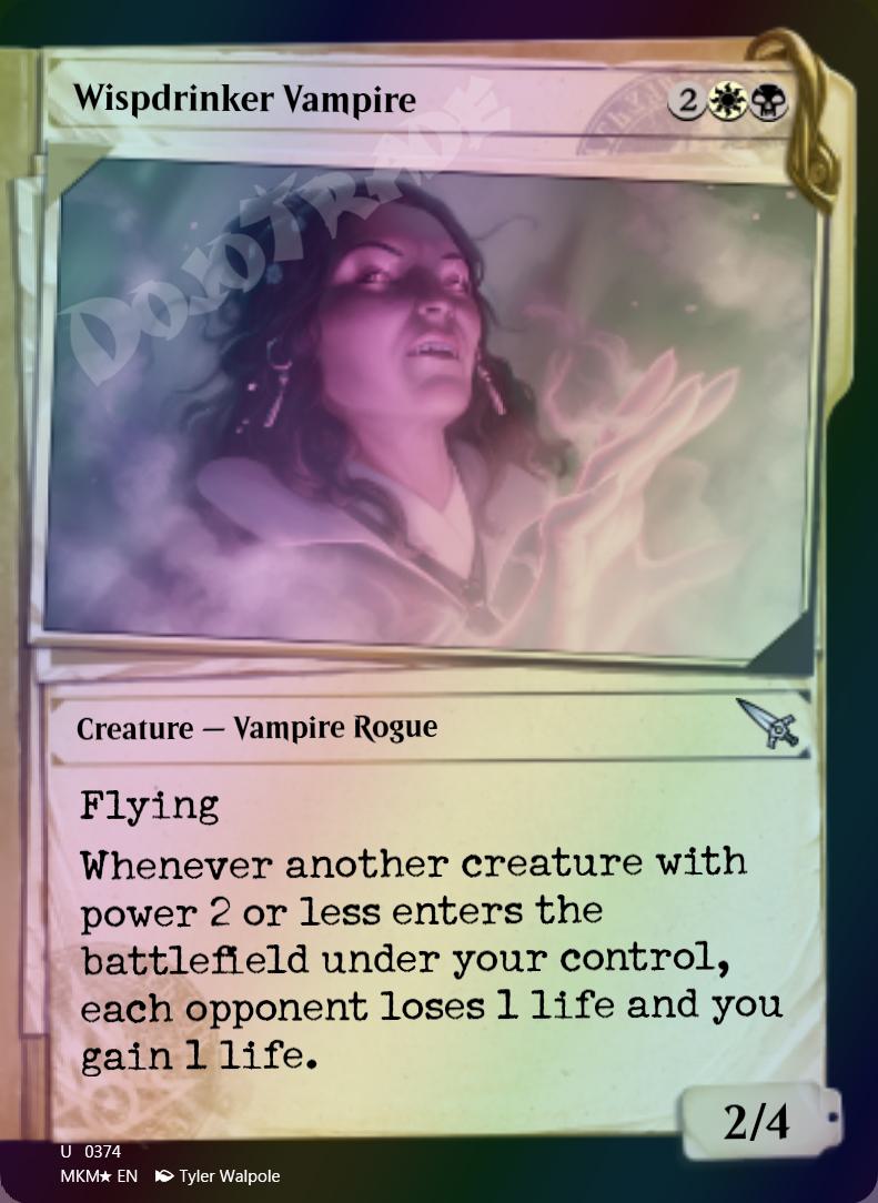 Wispdrinker Vampire (Dossier) FOIL