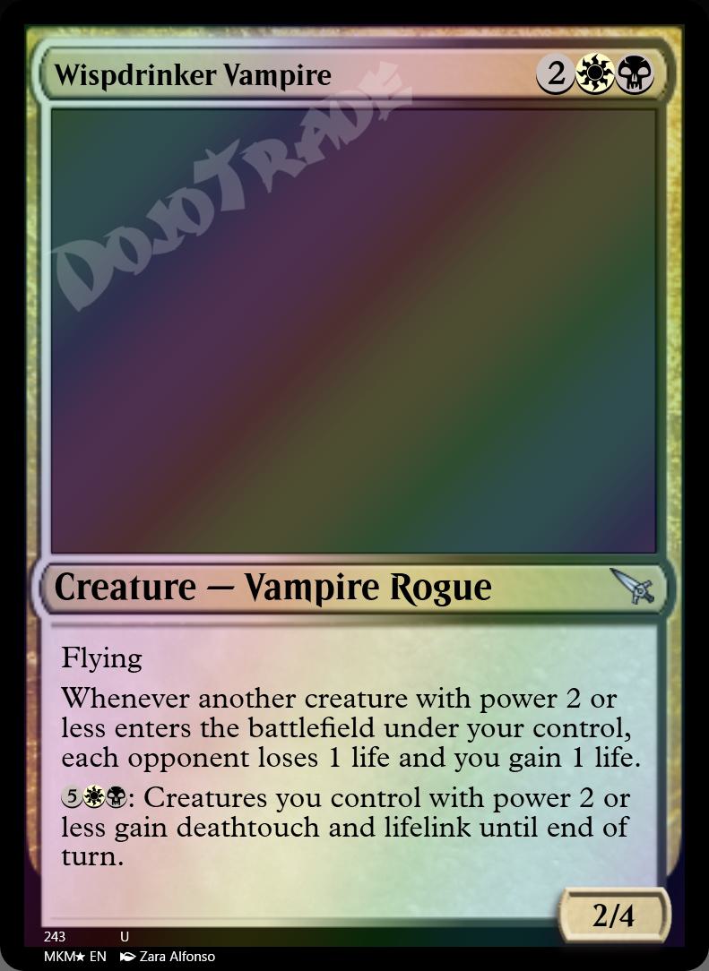 Wispdrinker Vampire FOIL