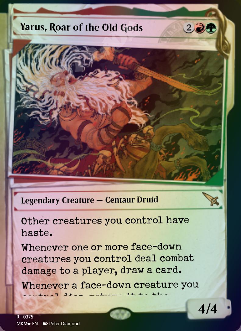 Yarus, Roar of the Old Gods (Dossier) FOIL