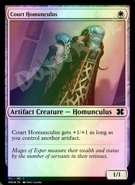 Court Homunculus FOIL