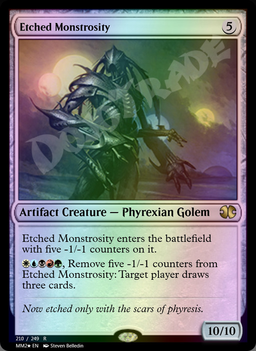 Etched Monstrosity FOIL