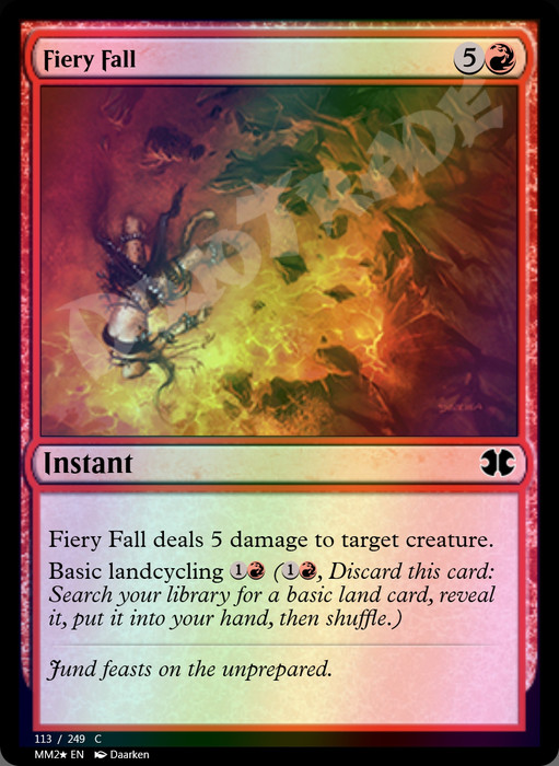 Fiery Fall FOIL