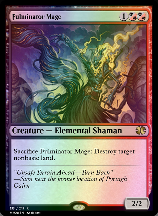 Fulminator Mage FOIL