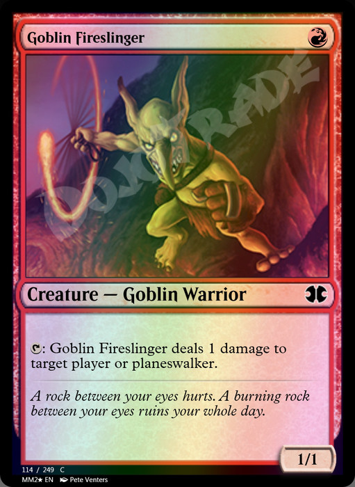 Goblin Fireslinger FOIL