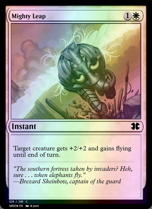 Mighty Leap FOIL