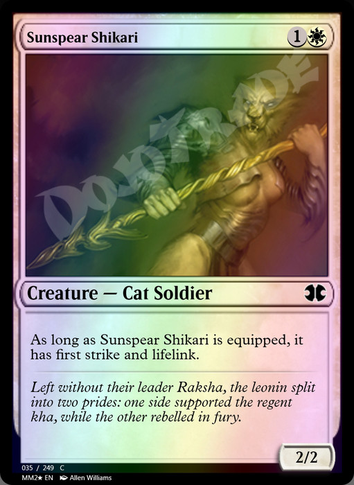 Sunspear Shikari FOIL