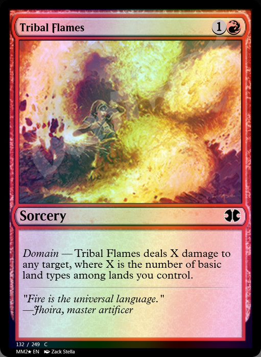 Tribal Flames FOIL