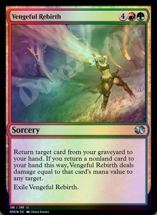 Vengeful Rebirth FOIL