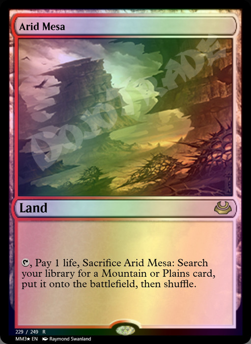 Arid Mesa FOIL