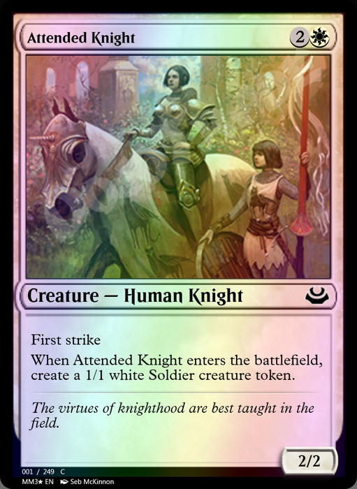 Attended Knight FOIL