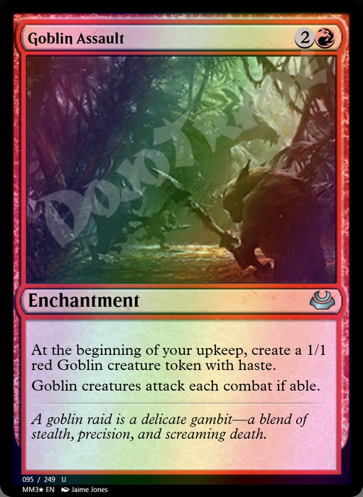 Goblin Assault FOIL