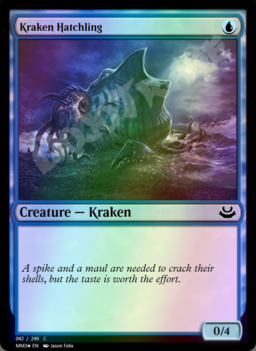 Kraken Hatchling FOIL