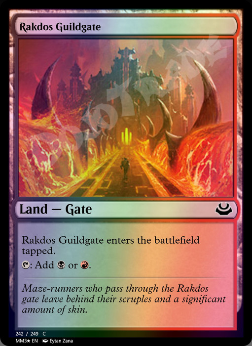 Rakdos Guildgate FOIL