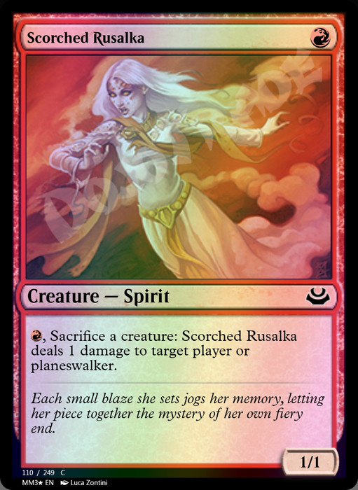 Scorched Rusalka FOIL