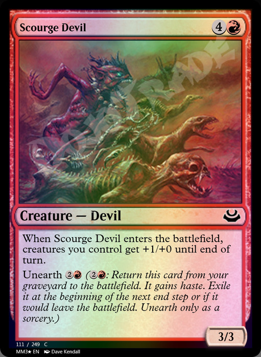 Scourge Devil FOIL