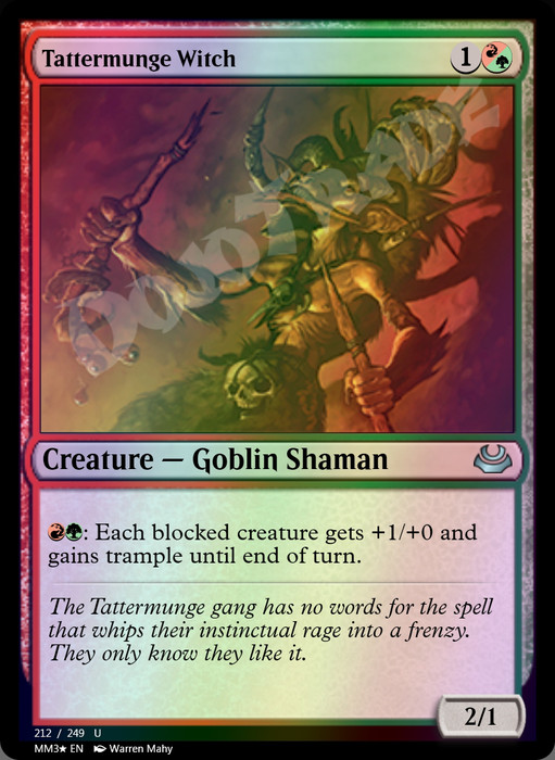 Tattermunge Witch FOIL