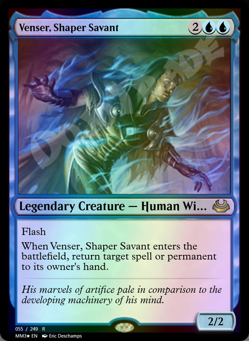 Venser, Shaper Savant FOIL