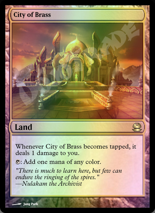 City of Brass FOIL