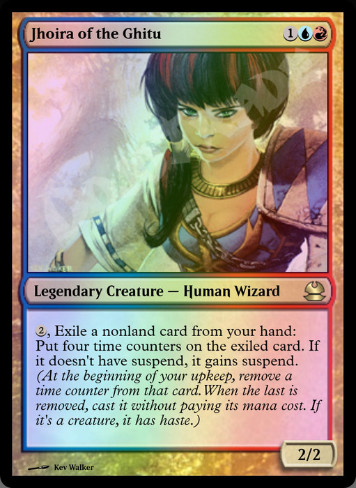 Jhoira of the Ghitu FOIL